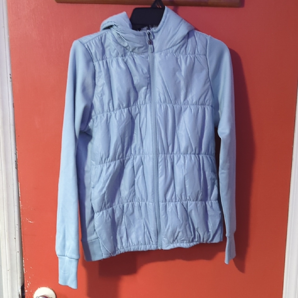 Size Small Quilted Jacket. Color Blue Wish